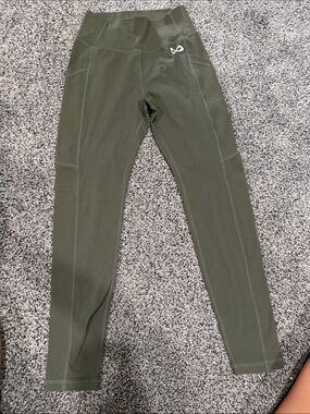 NFINITY Olive Green High-Waist Performance Leggings